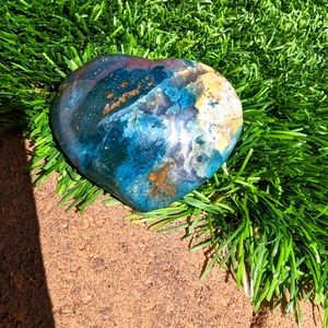 Ocean jasper ( heart shaped)